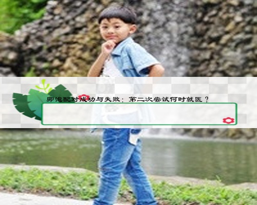卵泡配对成功与失败：第二次尝试何时就医？