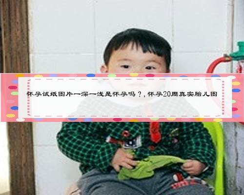 怀孕试纸图片一深一浅是怀孕吗？,怀孕20周真实胎儿图